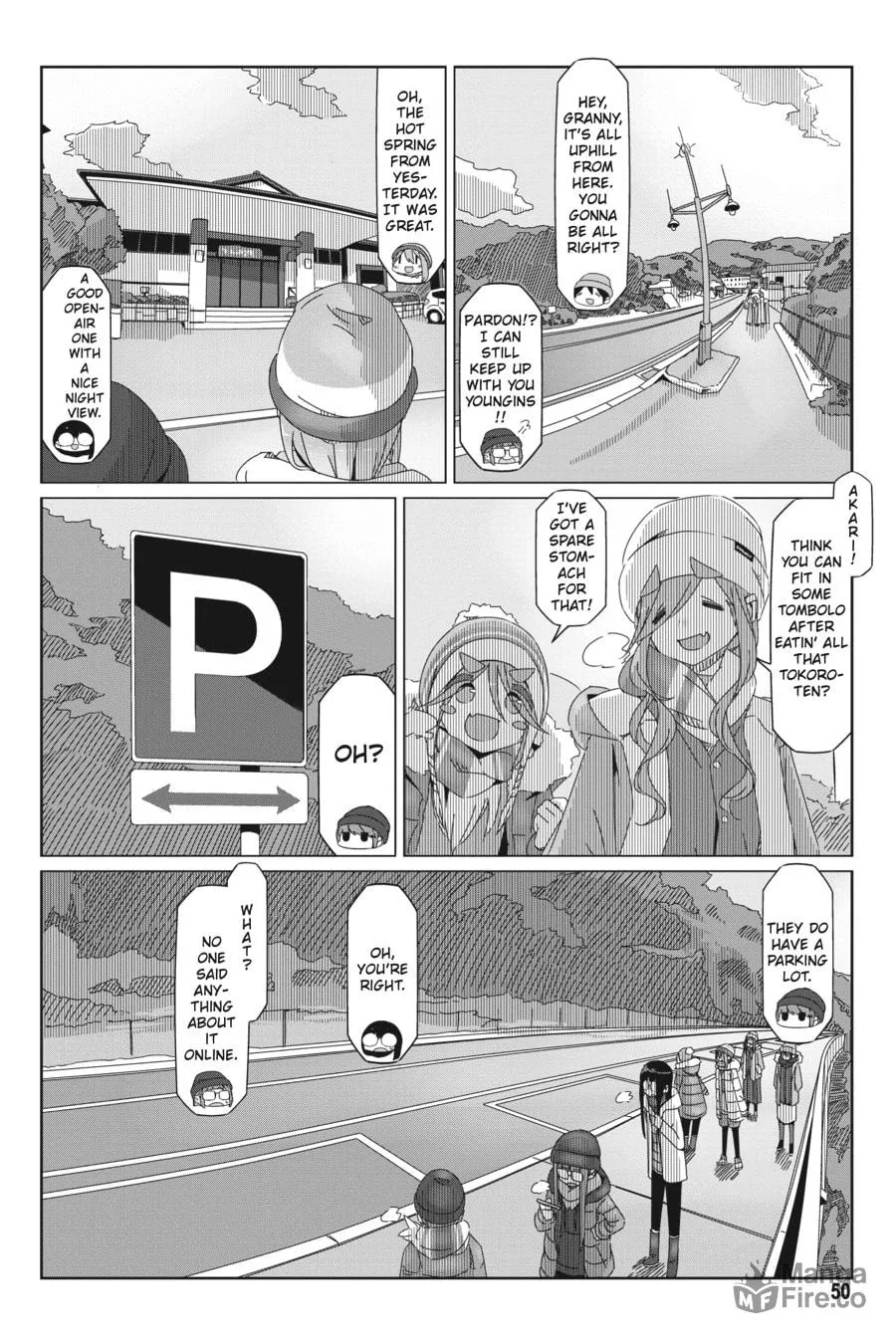 Read Laid-Back Camp chapter 48 image 20 on Lezhin