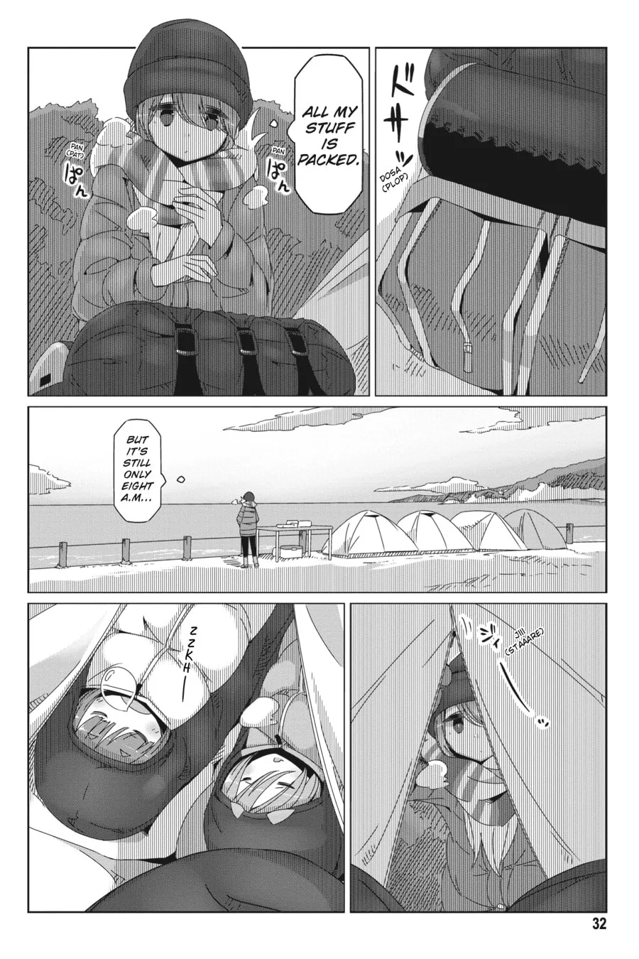 Read Laid-Back Camp chapter 48 image 3 on Lezhin