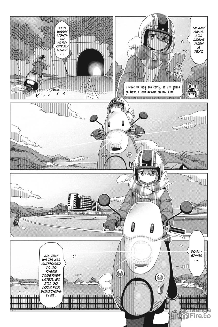 Read Laid-Back Camp chapter 48 image 5 on Lezhin