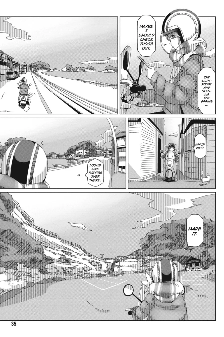 Read Laid-Back Camp chapter 48 image 6 on Lezhin