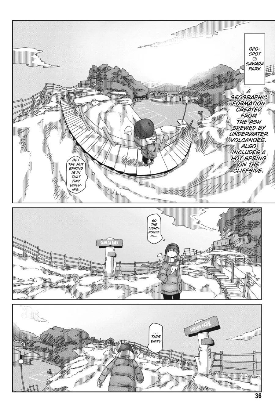 Read Laid-Back Camp chapter 48 image 7 on Lezhin