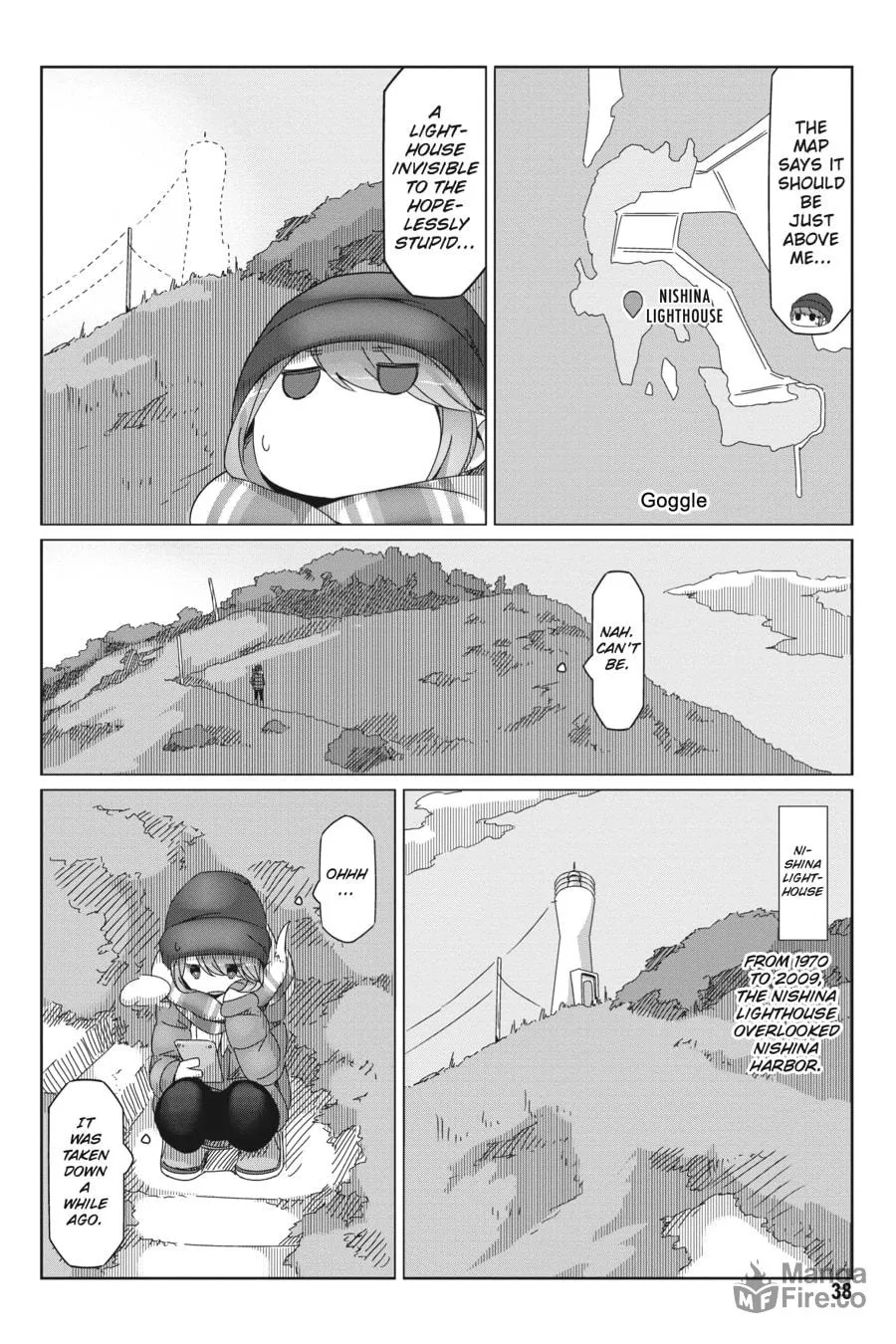 Read Laid-Back Camp chapter 48 image 9 on Lezhin