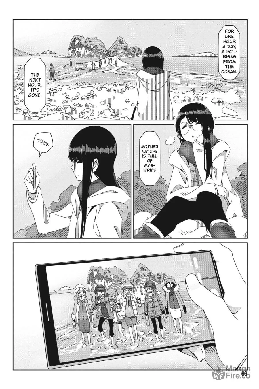 Read Laid-Back Camp chapter 49 image 11 on Lezhin