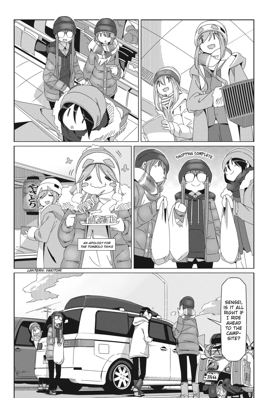 Read Laid-Back Camp chapter 49 image 13 on Lezhin