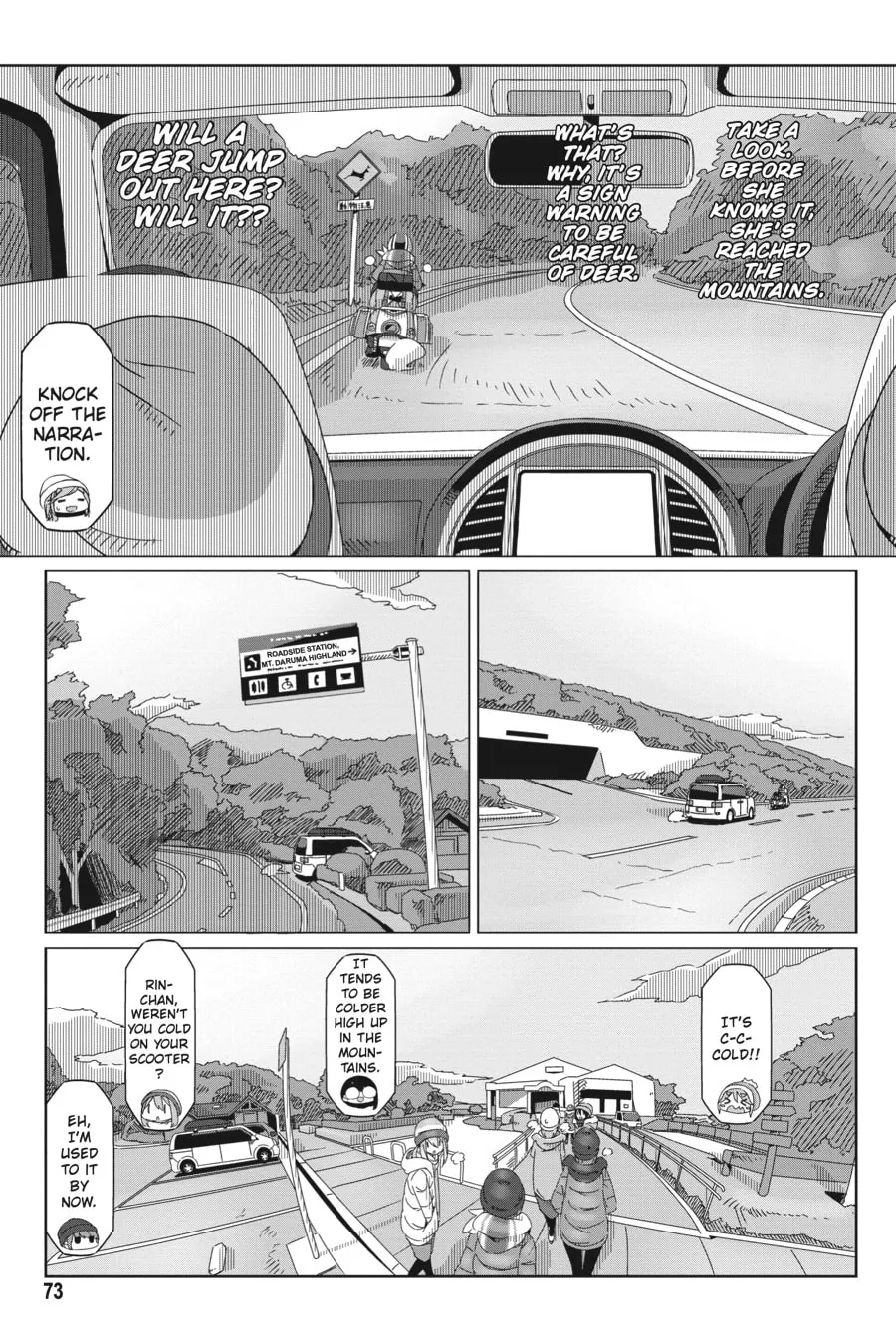Read Laid-Back Camp chapter 49 image 18 on Lezhin