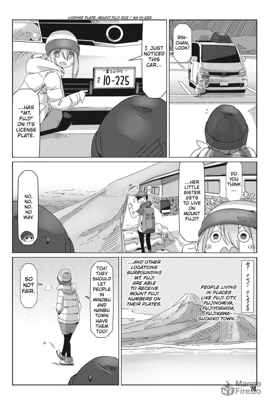 Read Laid-Back Camp chapter 49 image 20 on Lezhin