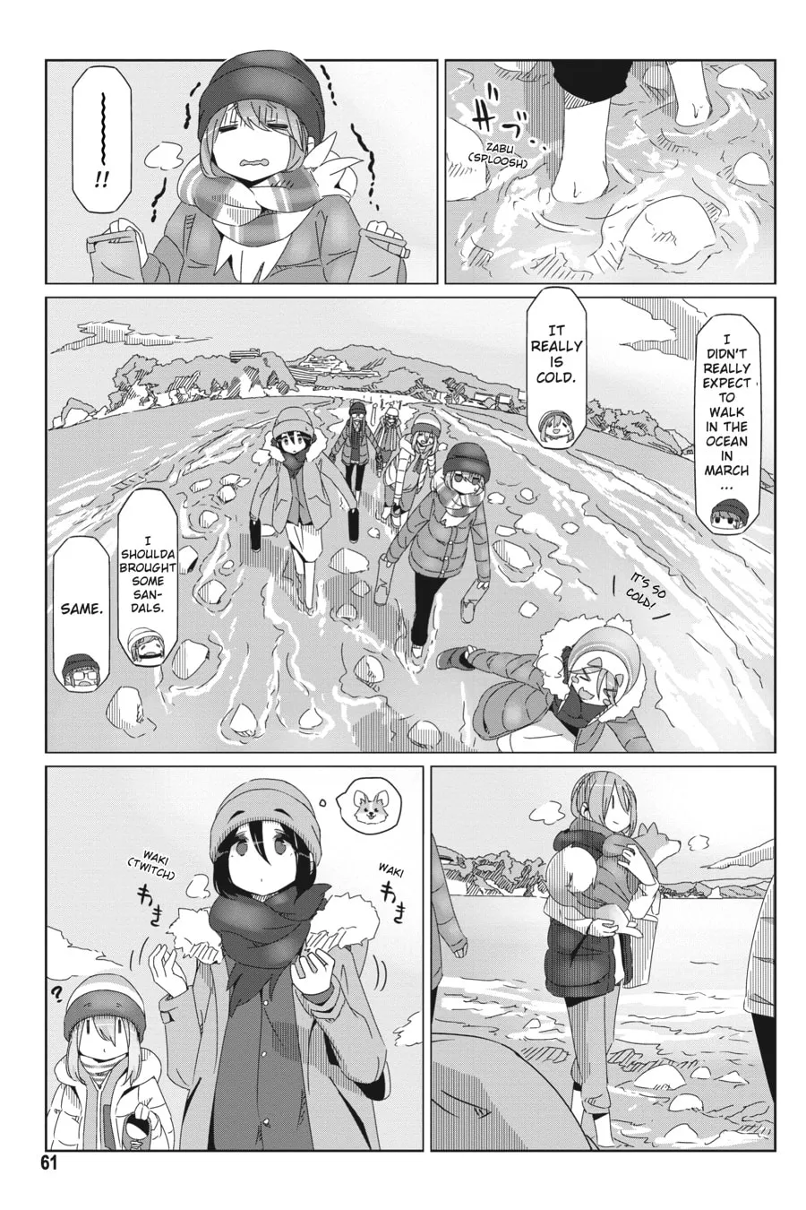 Read Laid-Back Camp chapter 49 image 6 on Lezhin