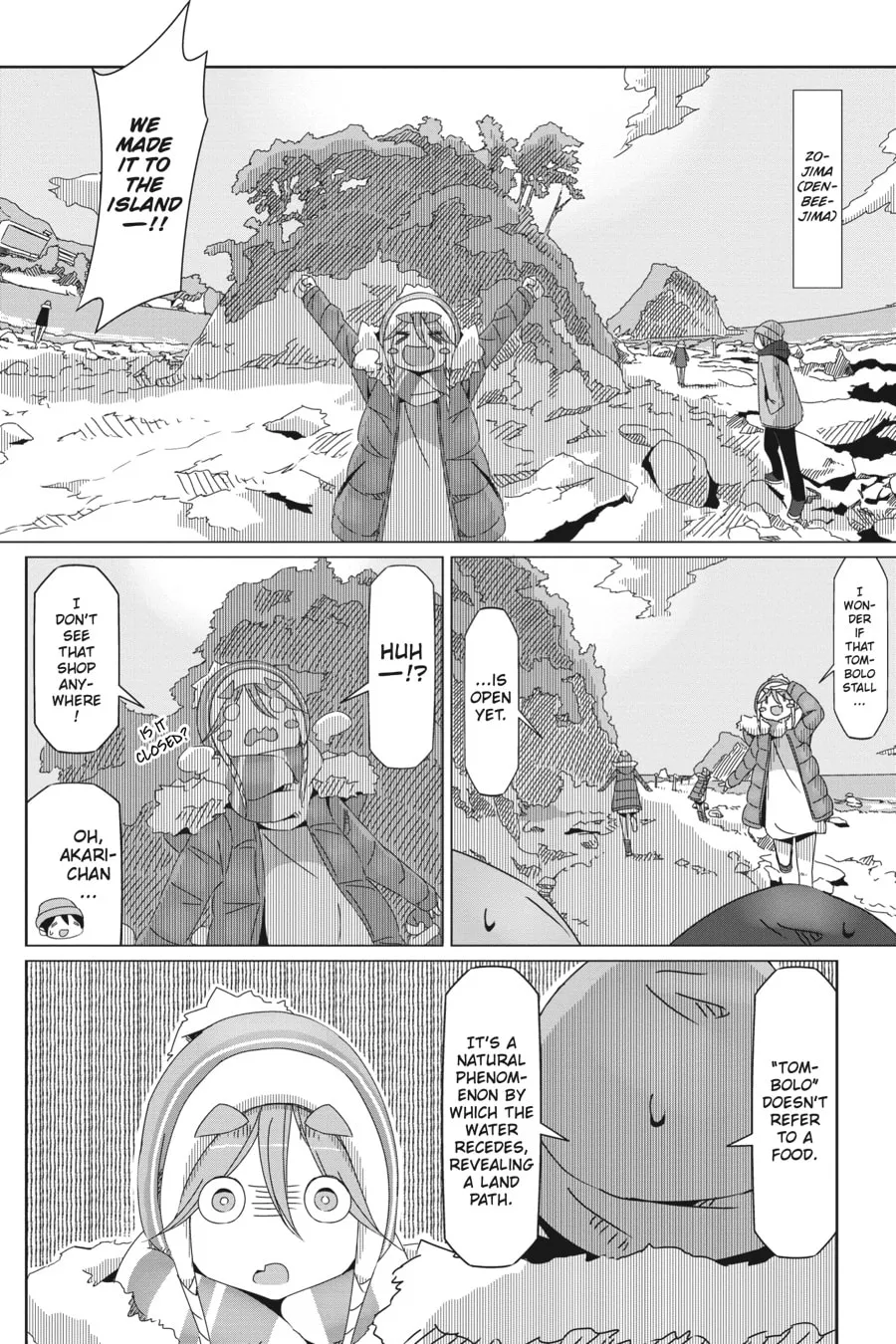 Read Laid-Back Camp chapter 49 image 7 on Lezhin