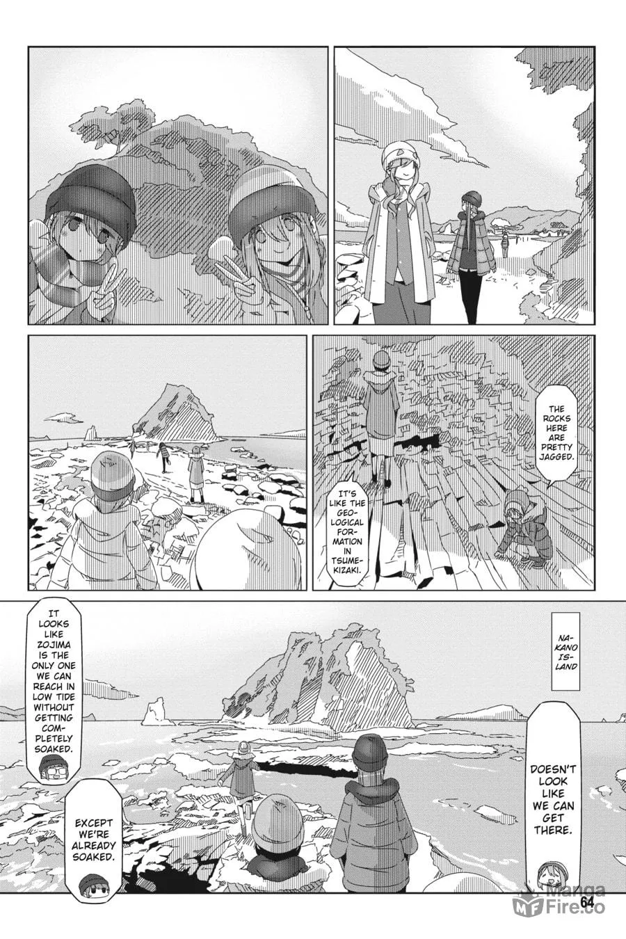 Read Laid-Back Camp chapter 49 image 9 on Lezhin