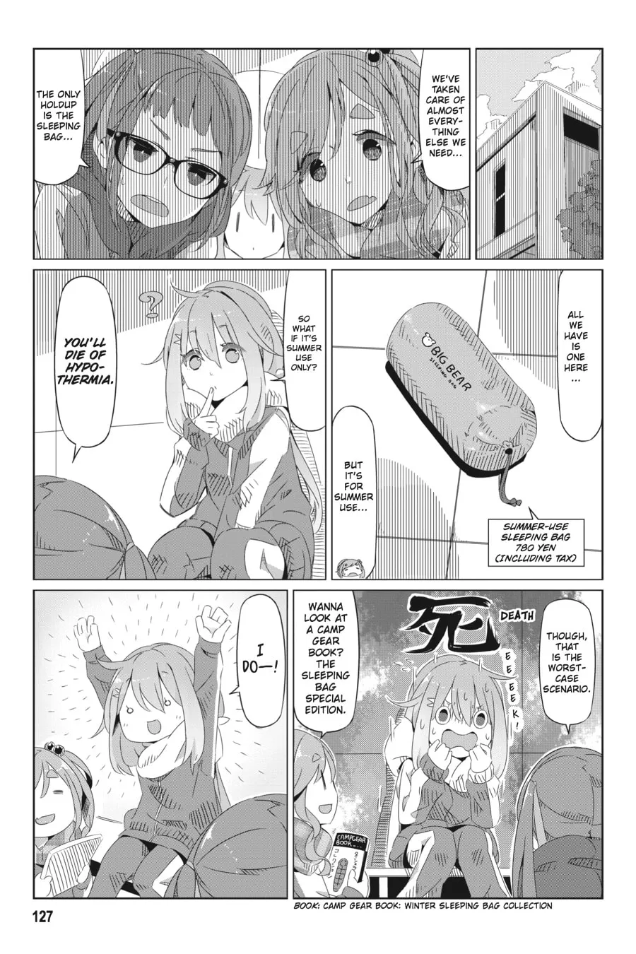 Read Laid-Back Camp chapter 5 image 12 on Lezhin