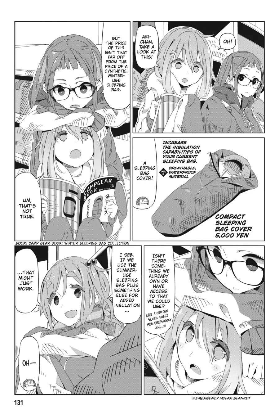 Read Laid-Back Camp chapter 5 image 16 on Lezhin