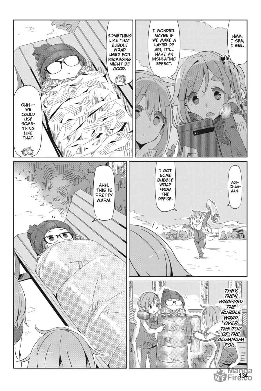Read Laid-Back Camp chapter 5 image 19 on Lezhin