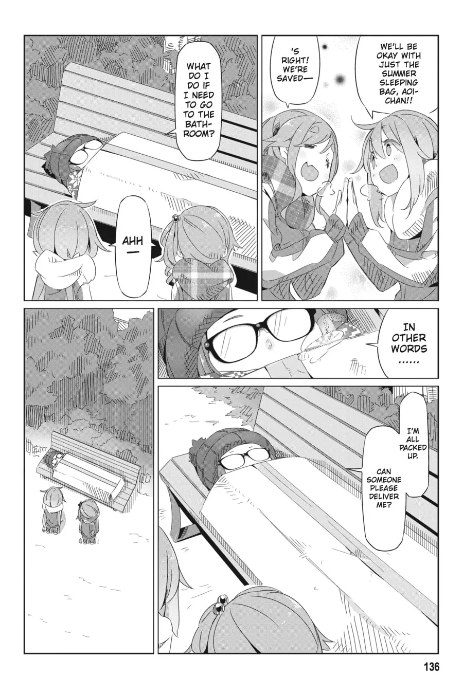 Read Laid-Back Camp chapter 5 image 21 on Lezhin