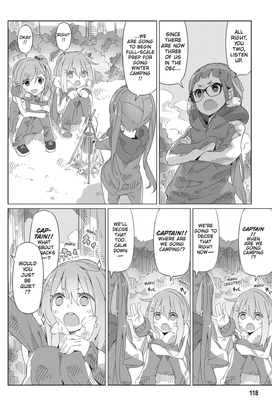Read Laid-Back Camp chapter 5 image 3 on Lezhin