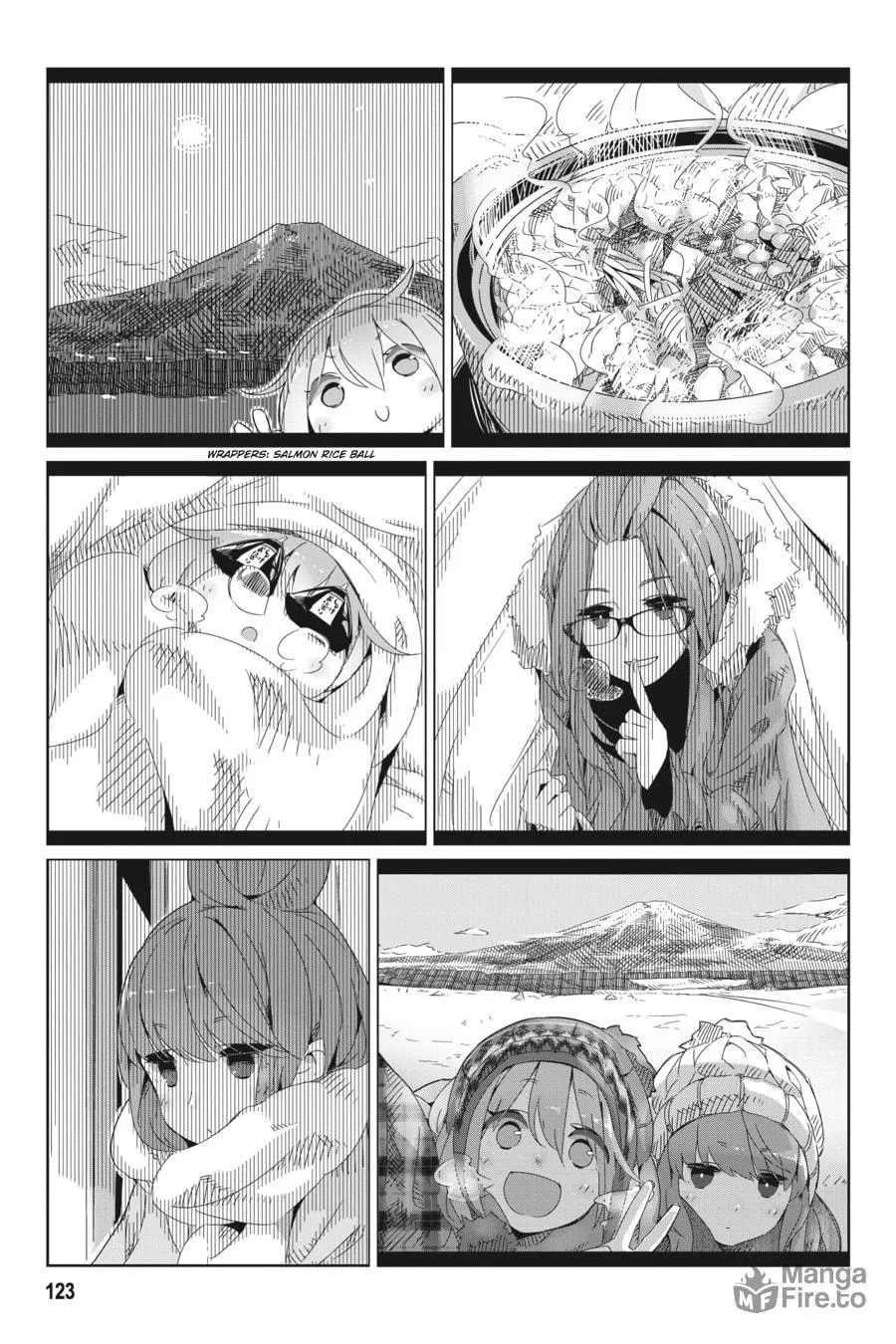 Read Laid-Back Camp chapter 5 image 8 on Lezhin