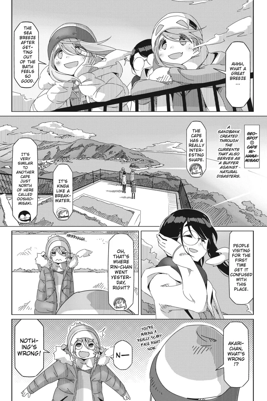 Read Laid-Back Camp chapter 50 image 1 on Lezhin