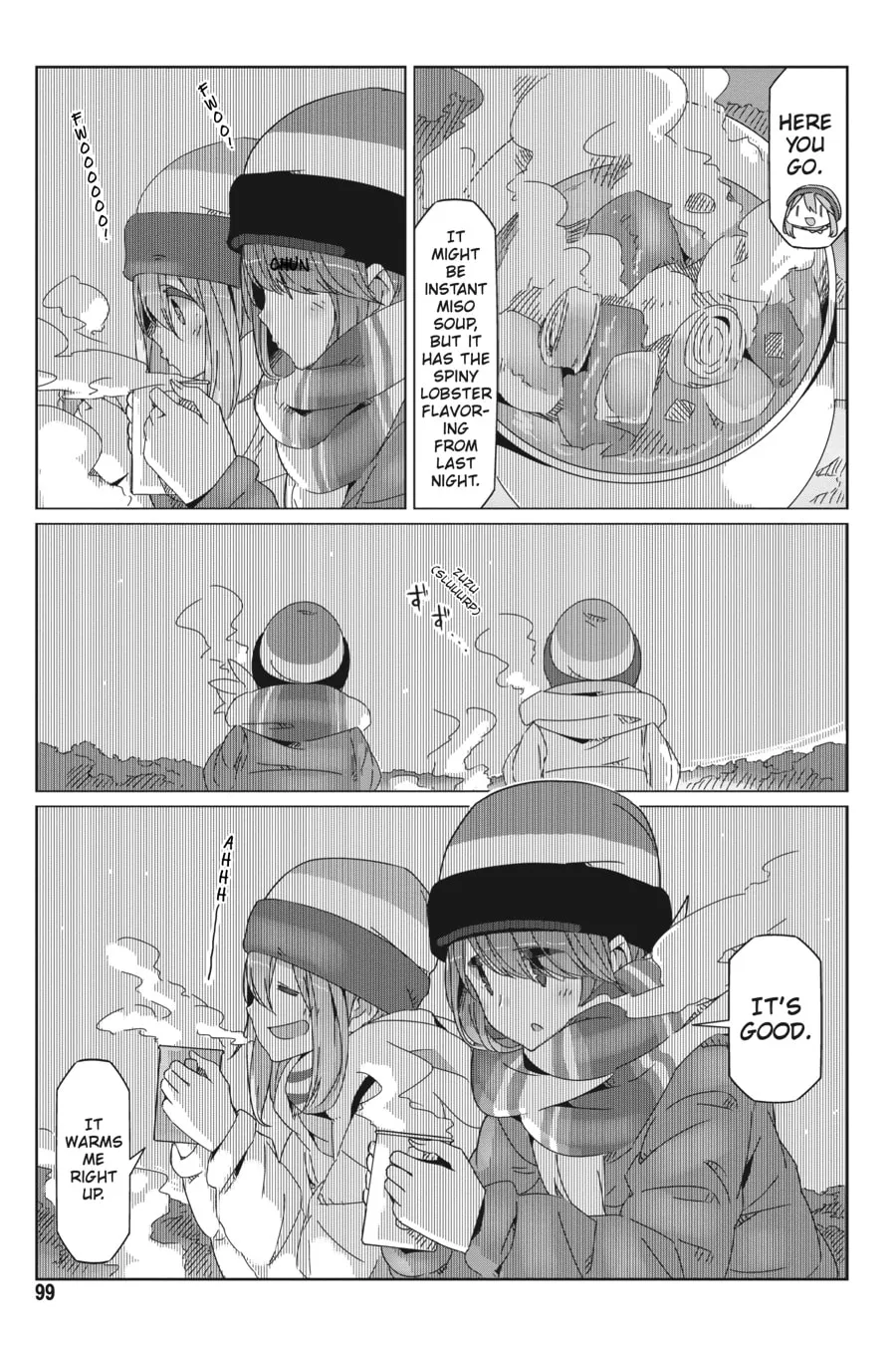 Read Laid-Back Camp chapter 50 image 18 on Lezhin