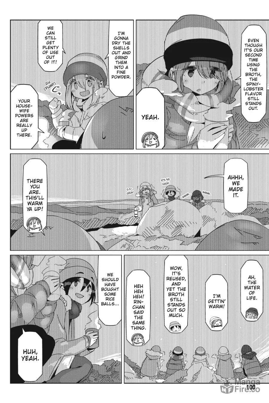 Read Laid-Back Camp chapter 50 image 19 on Lezhin