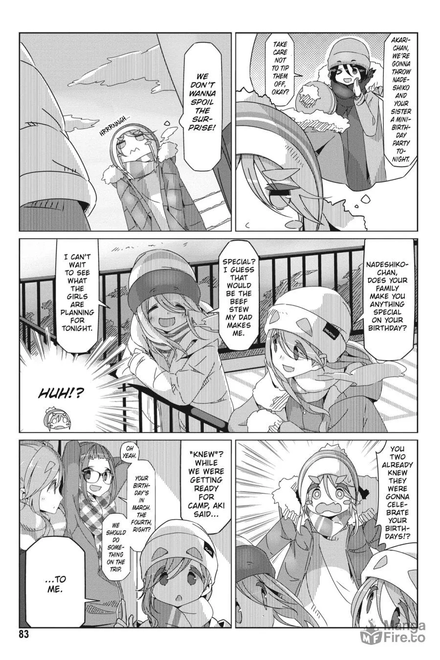 Read Laid-Back Camp chapter 50 image 2 on Lezhin