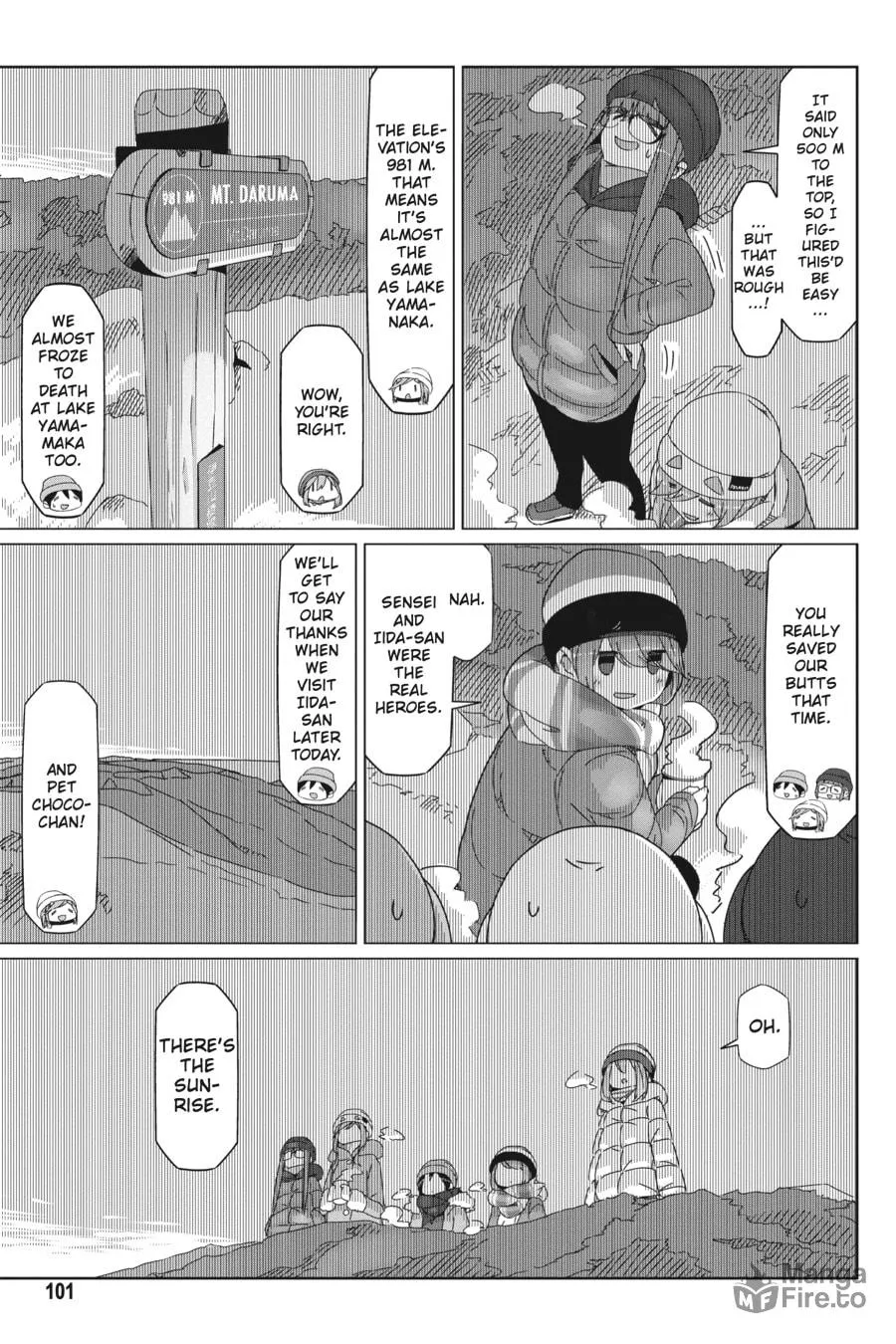 Read Laid-Back Camp chapter 50 image 20 on Lezhin