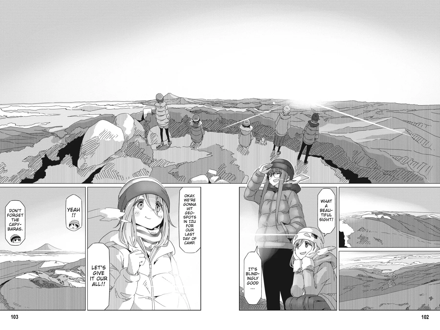 Read Laid-Back Camp chapter 50 image 21 on Lezhin