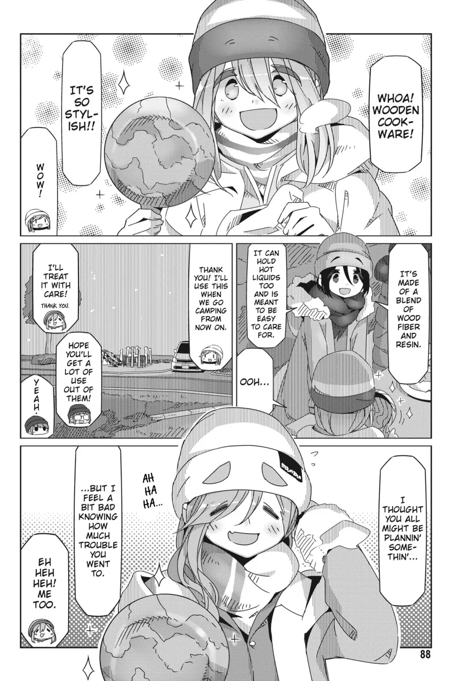 Read Laid-Back Camp chapter 50 image 7 on Lezhin