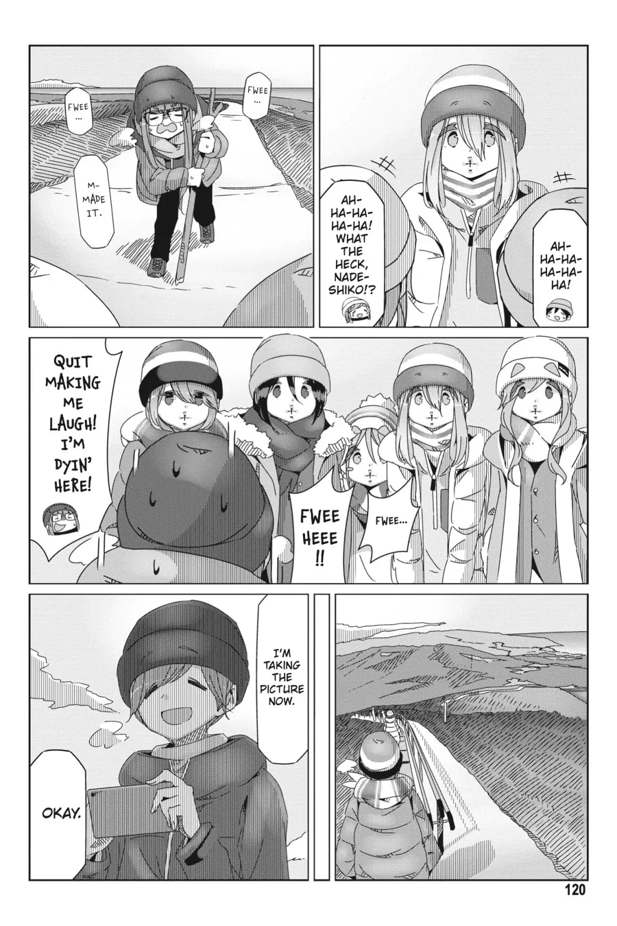 Read Laid-Back Camp chapter 51 image 13 on Lezhin