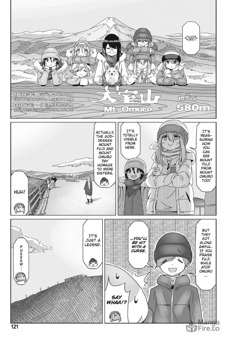 Read Laid-Back Camp chapter 51 image 14 on Lezhin
