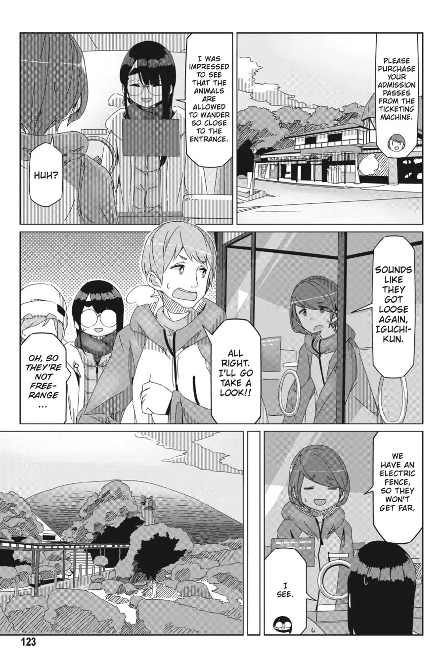 Read Laid-Back Camp chapter 51 image 16 on Lezhin