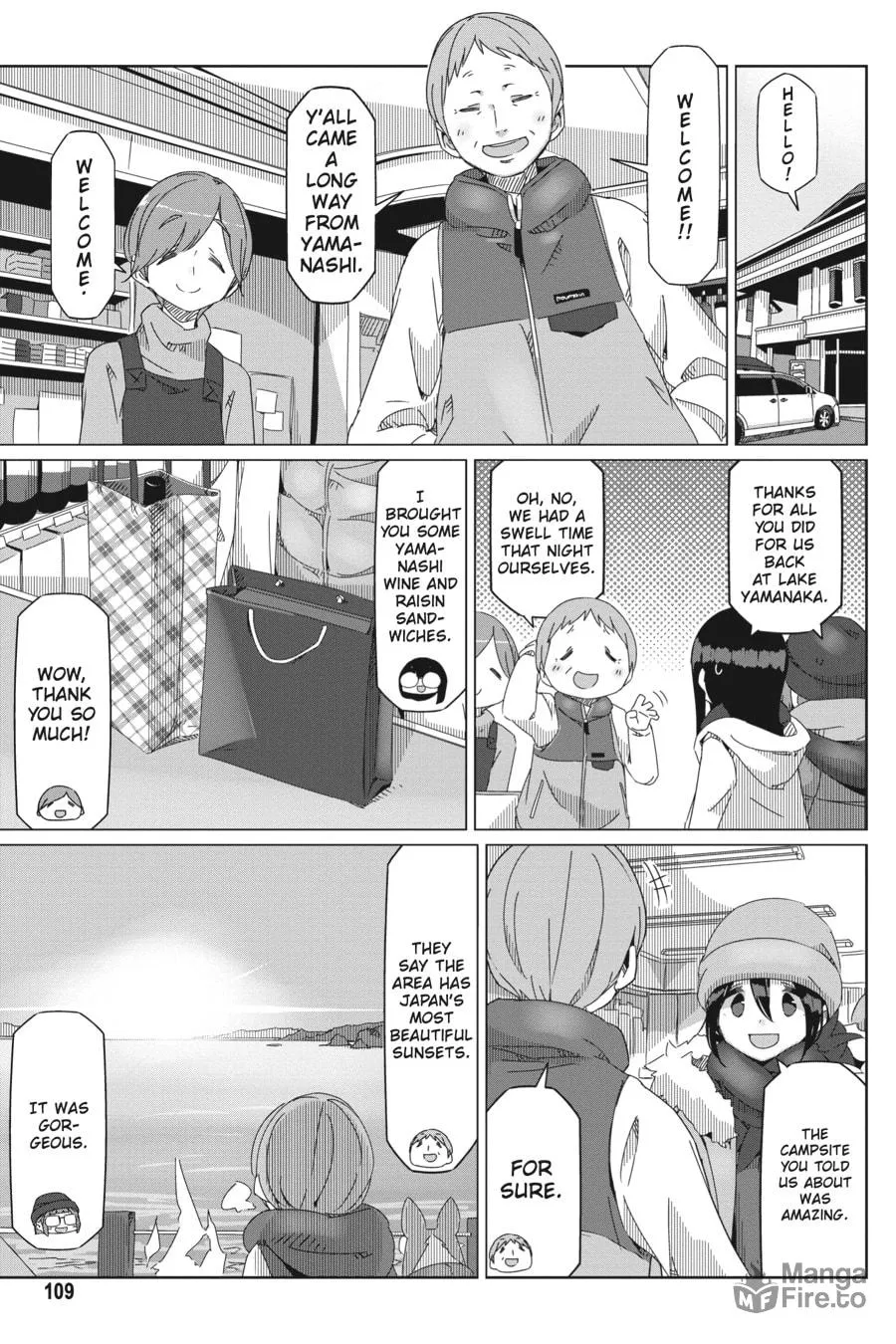 Read Laid-Back Camp chapter 51 image 2 on Lezhin