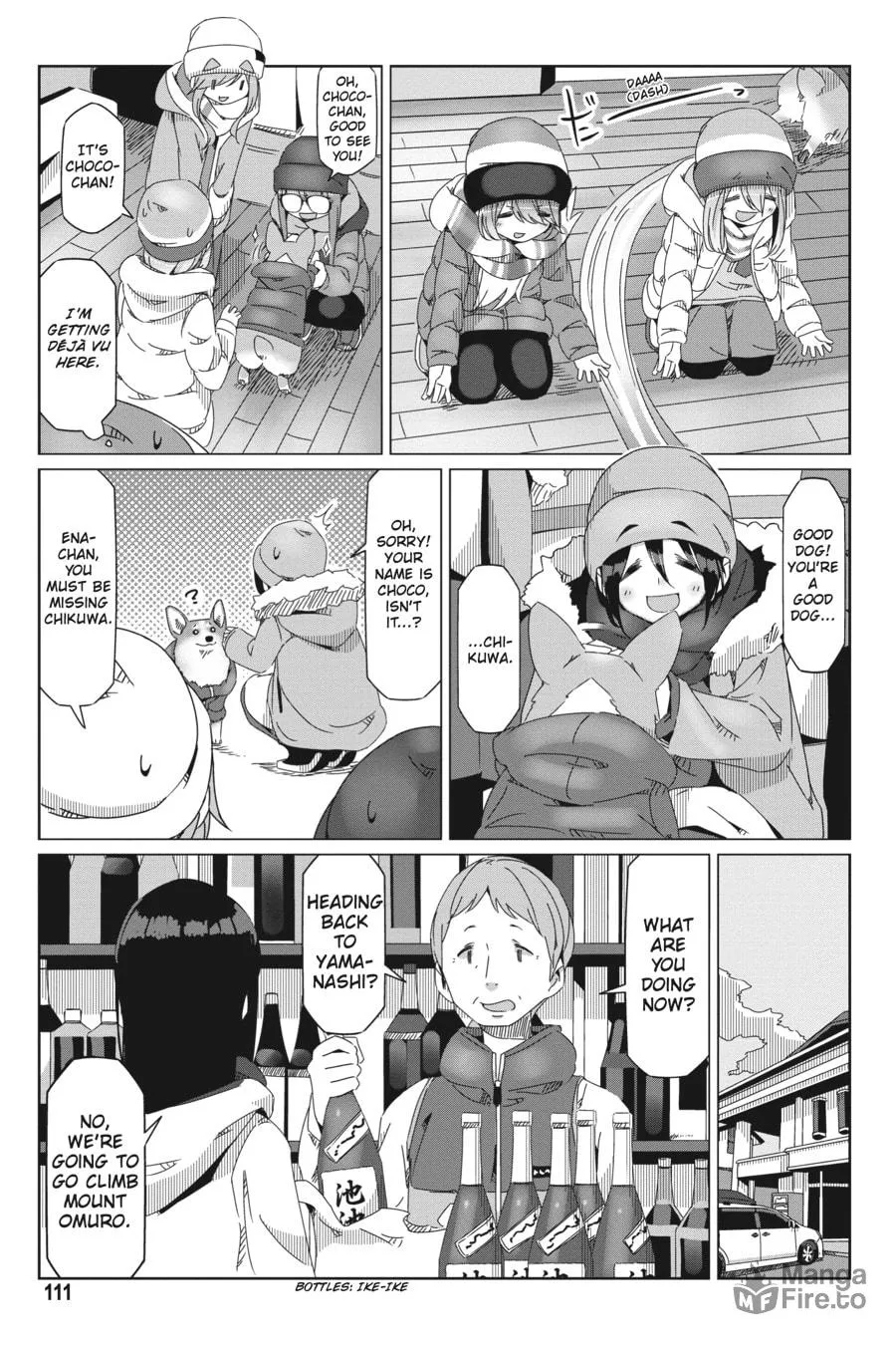 Read Laid-Back Camp chapter 51 image 4 on Lezhin