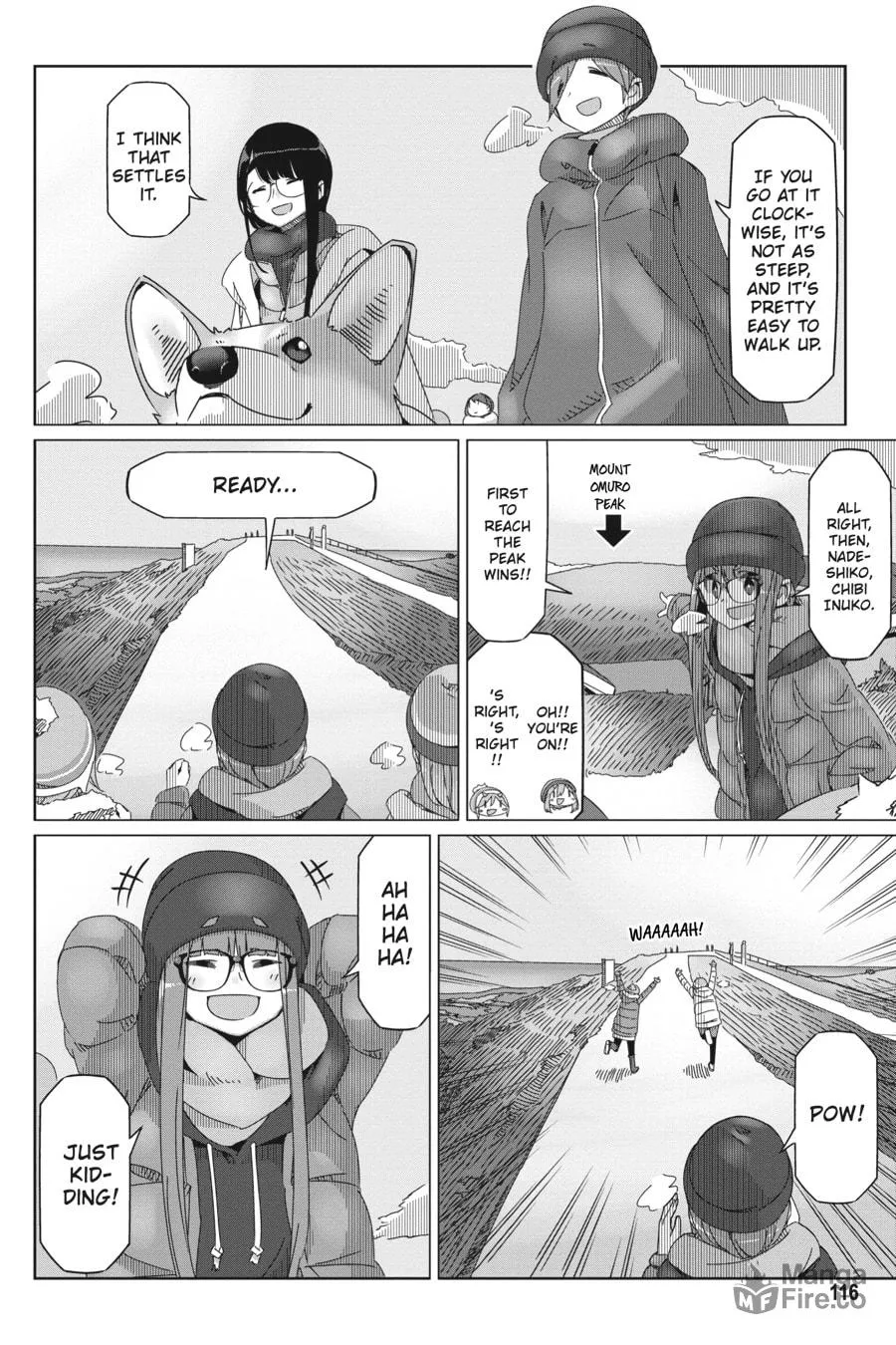 Read Laid-Back Camp chapter 51 image 9 on Lezhin