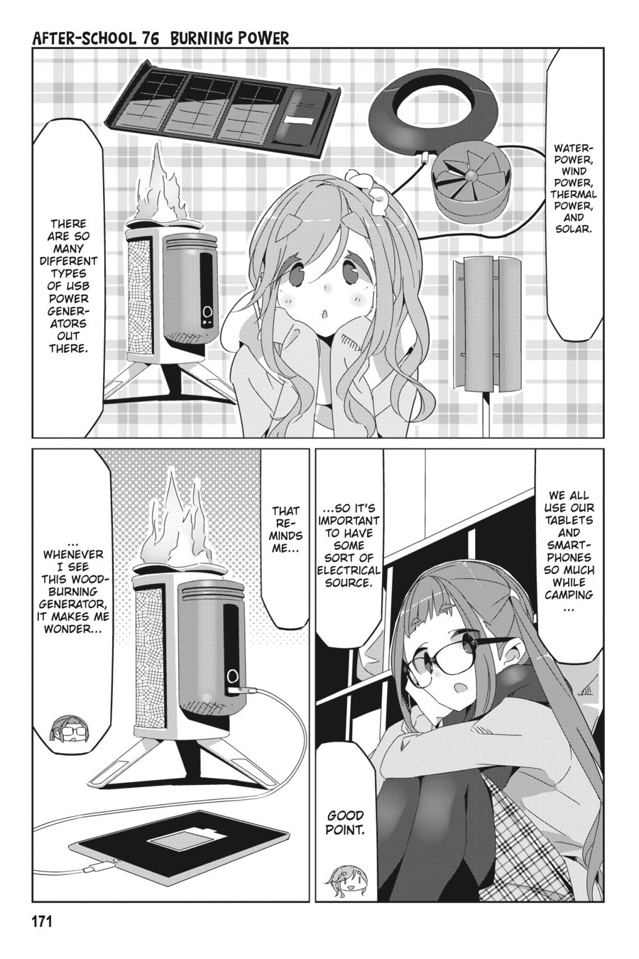 Read Laid-Back Camp chapter 52.1 image 12 on Lezhin