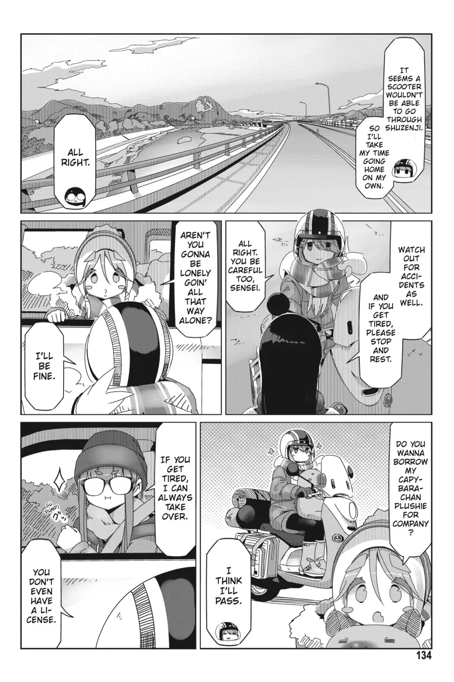 Read Laid-Back Camp chapter 52 image 1 on Lezhin