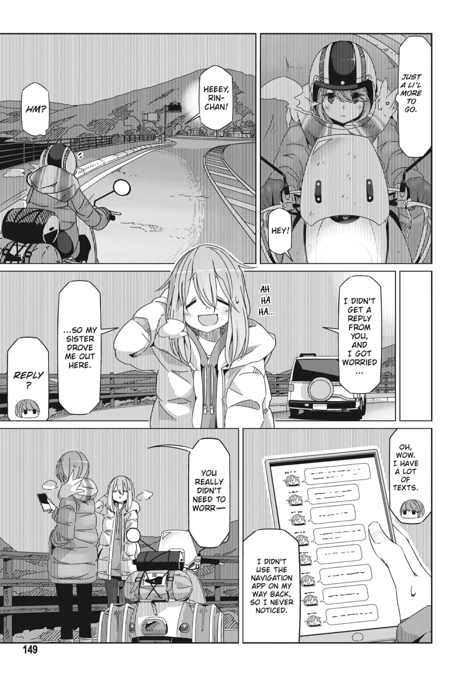 Read Laid-Back Camp chapter 52 image 16 on Lezhin