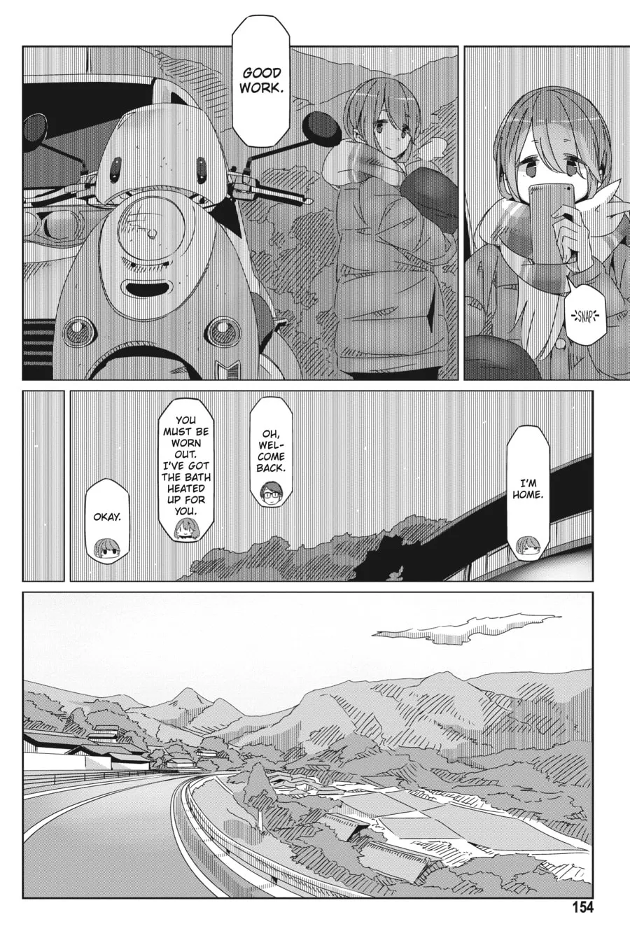 Read Laid-Back Camp chapter 52 image 21 on Lezhin