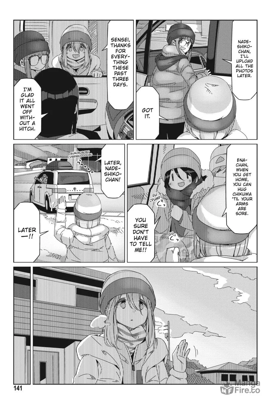 Read Laid-Back Camp chapter 52 image 8 on Lezhin