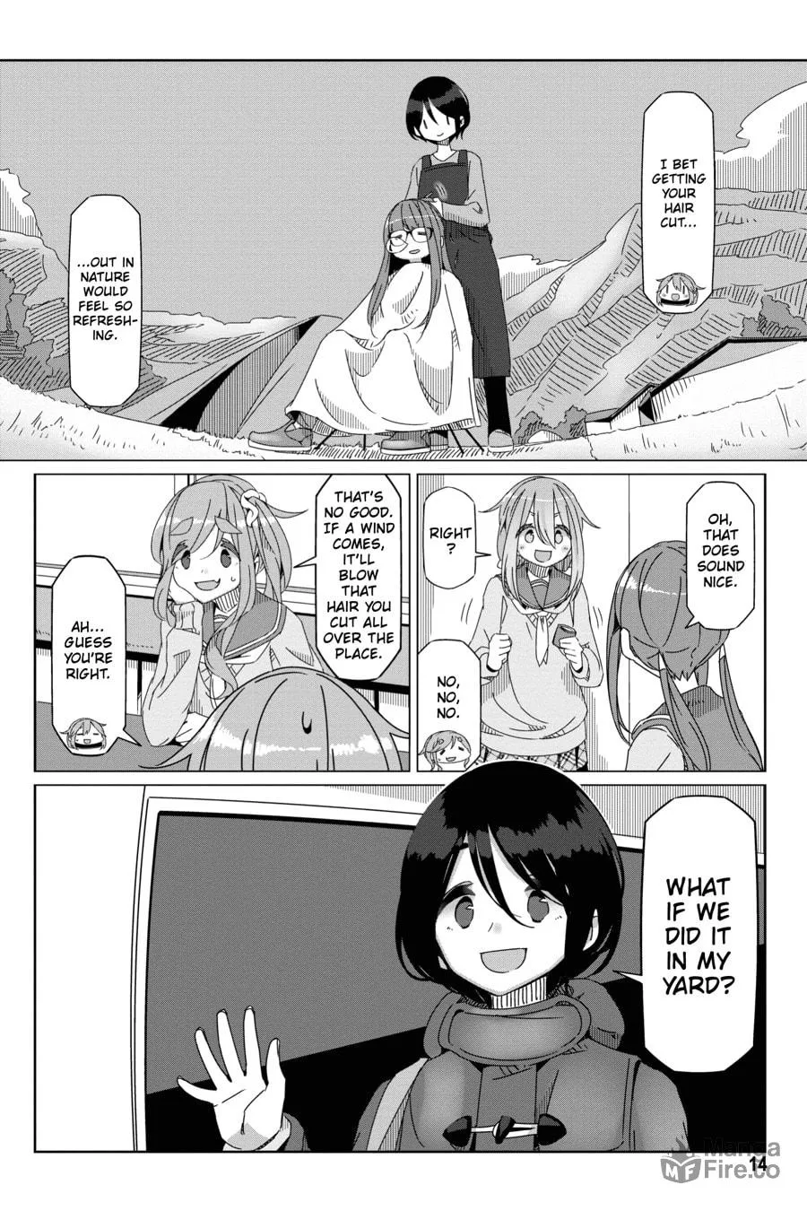 Read Laid-Back Camp chapter 53 image 11 on Lezhin