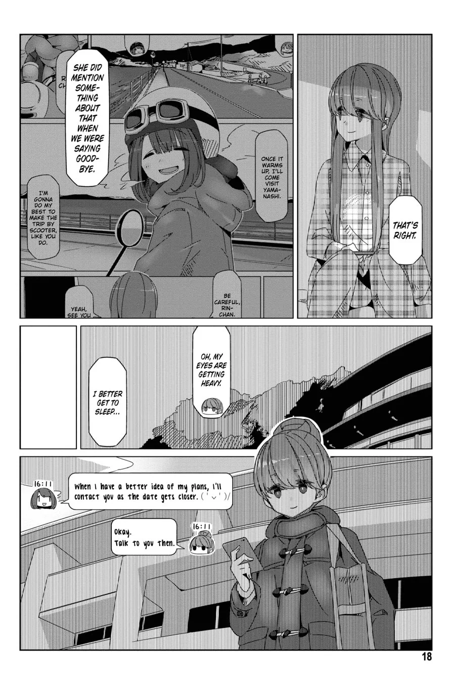 Read Laid-Back Camp chapter 53 image 15 on Lezhin