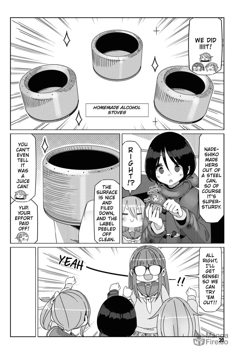 Read Laid-Back Camp chapter 53 image 17 on Lezhin