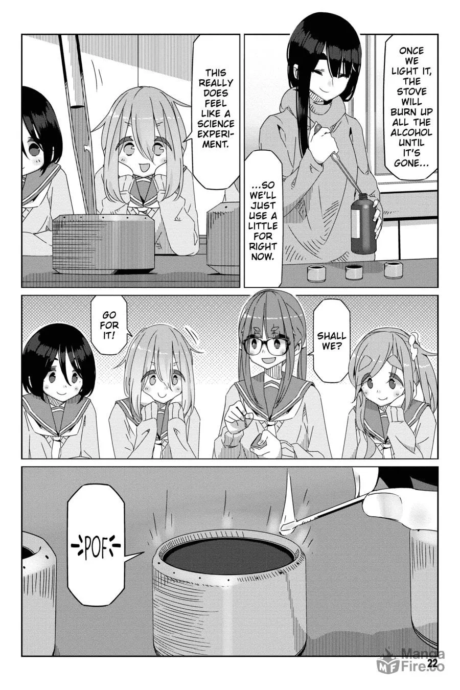 Read Laid-Back Camp chapter 53 image 19 on Lezhin