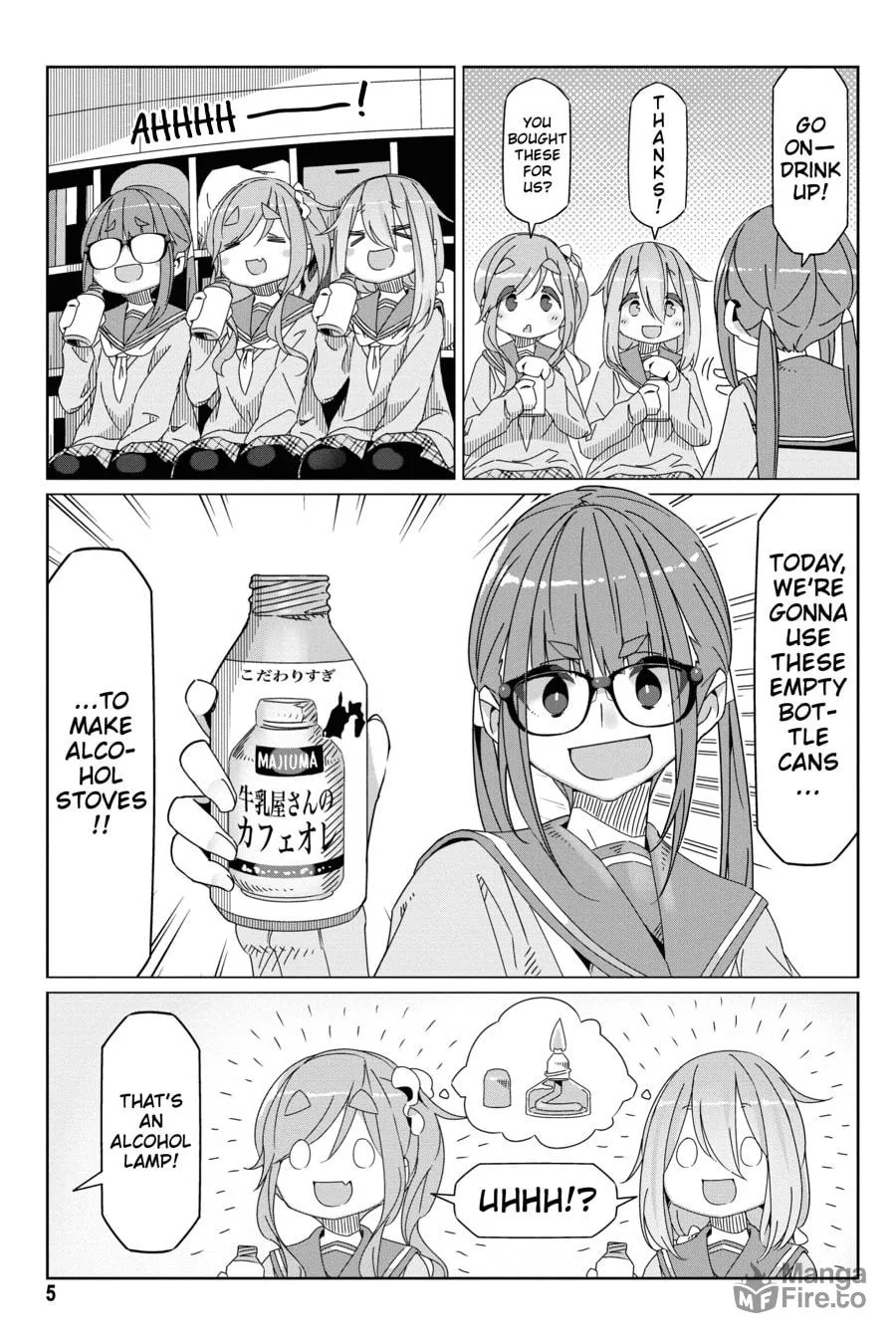 Read Laid-Back Camp chapter 53 image 2 on Lezhin