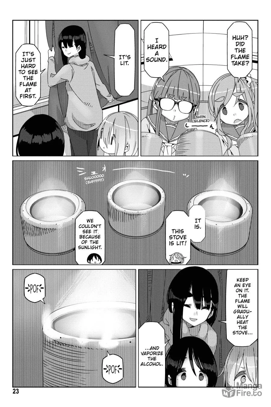 Read Laid-Back Camp chapter 53 image 20 on Lezhin