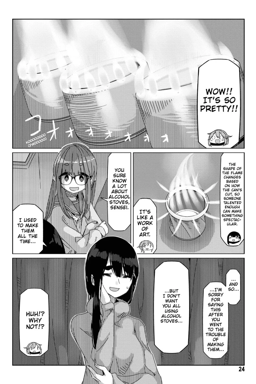 Read Laid-Back Camp chapter 53 image 21 on Lezhin