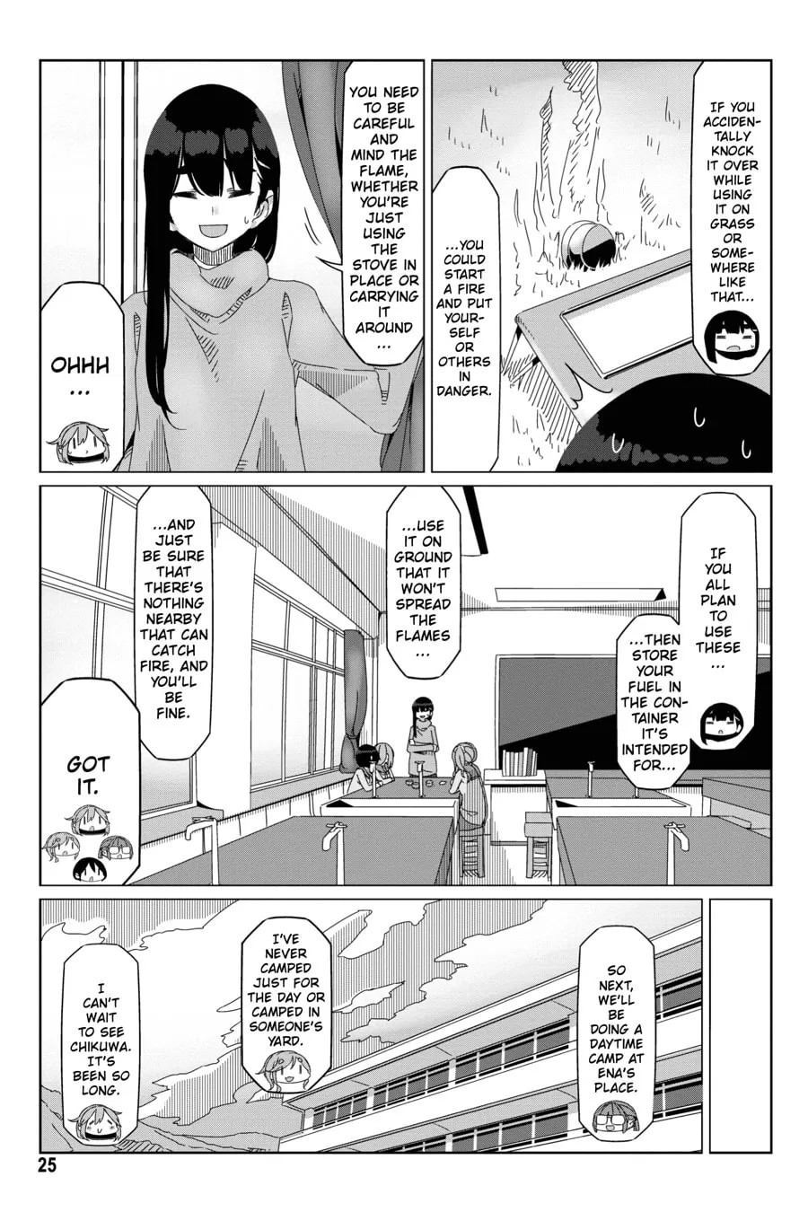 Read Laid-Back Camp chapter 53 image 22 on Lezhin