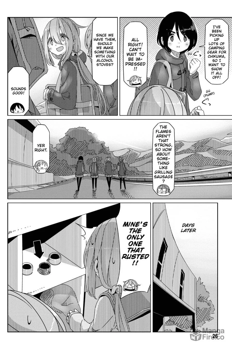 Read Laid-Back Camp chapter 53 image 23 on Lezhin