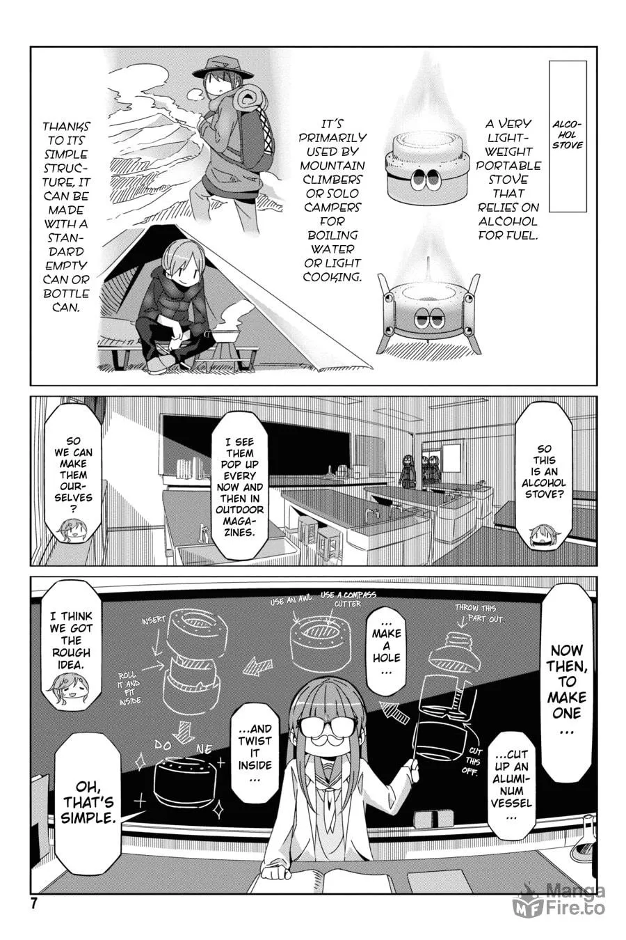 Read Laid-Back Camp chapter 53 image 4 on Lezhin