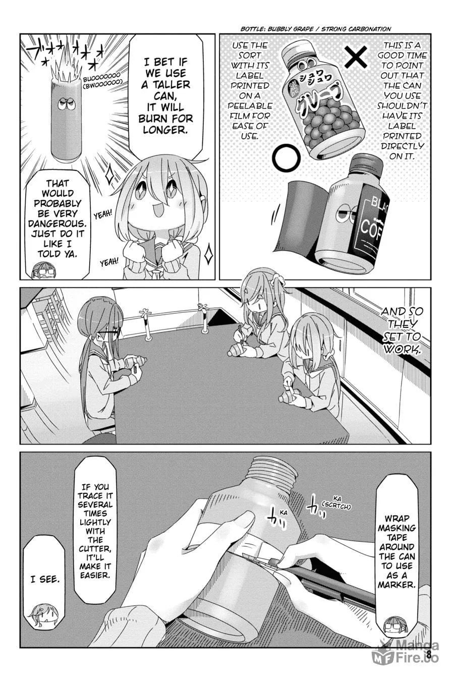 Read Laid-Back Camp chapter 53 image 5 on Lezhin