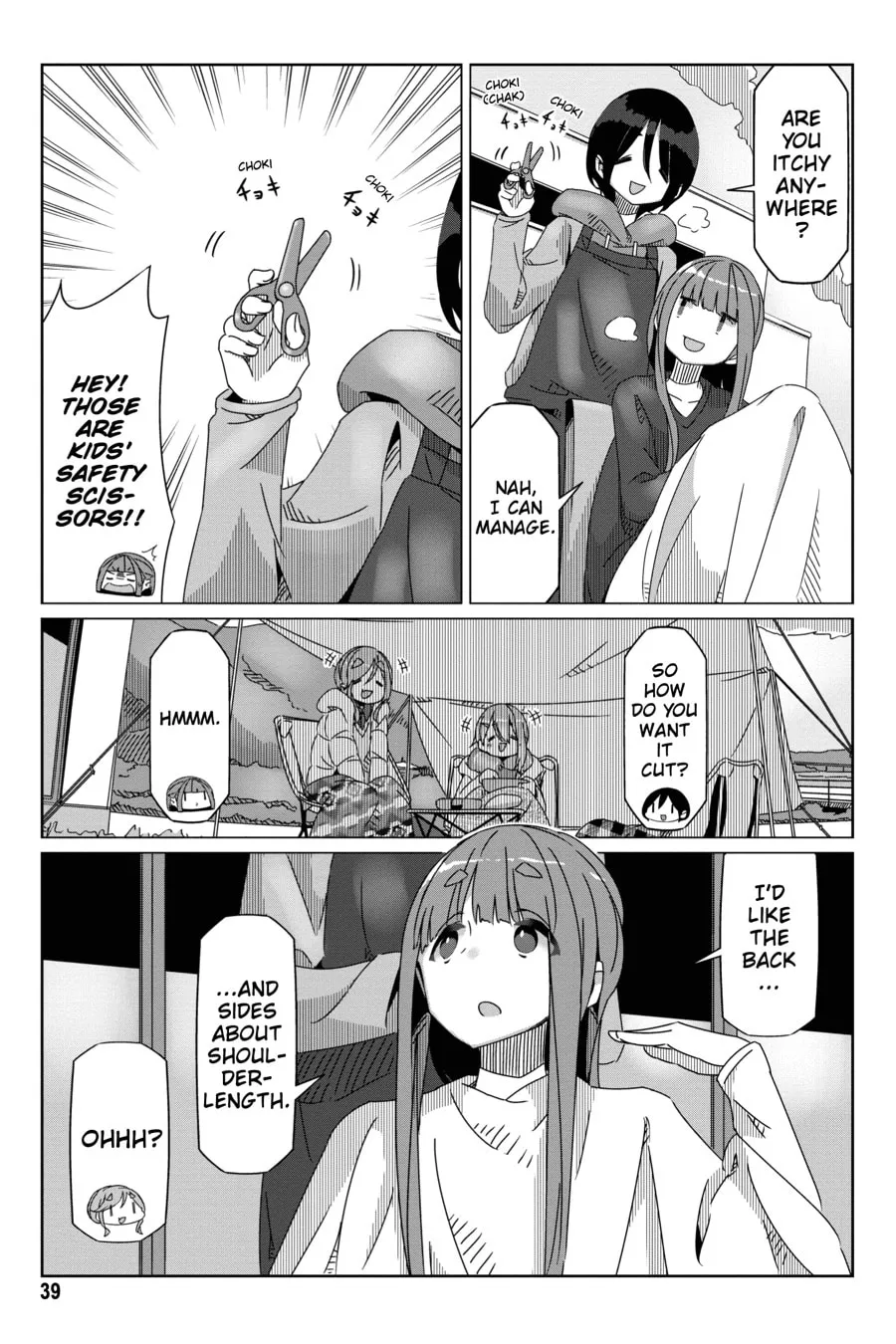 Read Laid-Back Camp chapter 54 image 10 on Lezhin