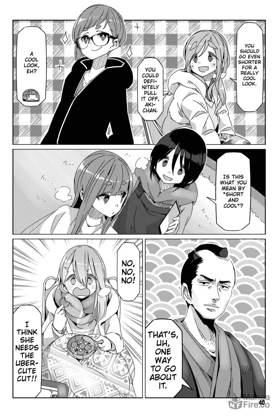 Read Laid-Back Camp chapter 54 image 11 on Lezhin